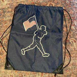 Field of Dreams Baseball Drawstring Sling Bag